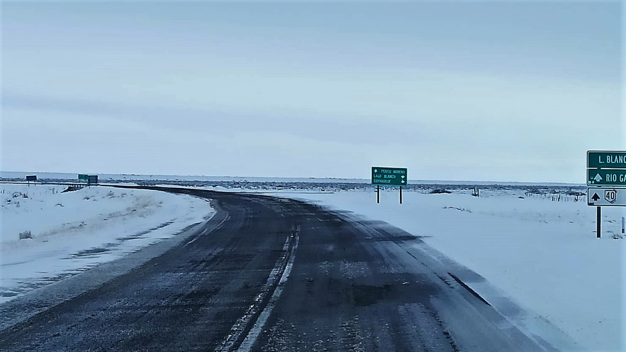 Piden circular con suma precaución por las rutas de Chubut