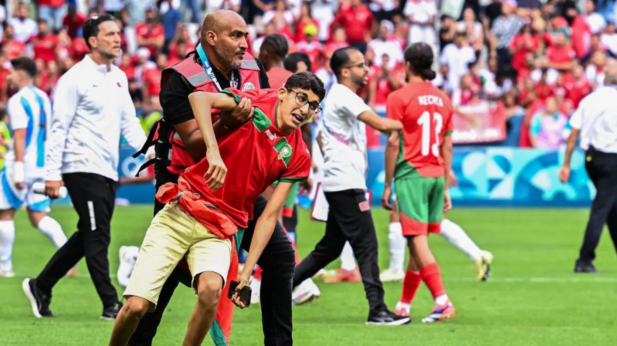 La FIFA investiga los incidentes en el partido entre Argentina y Marruecos