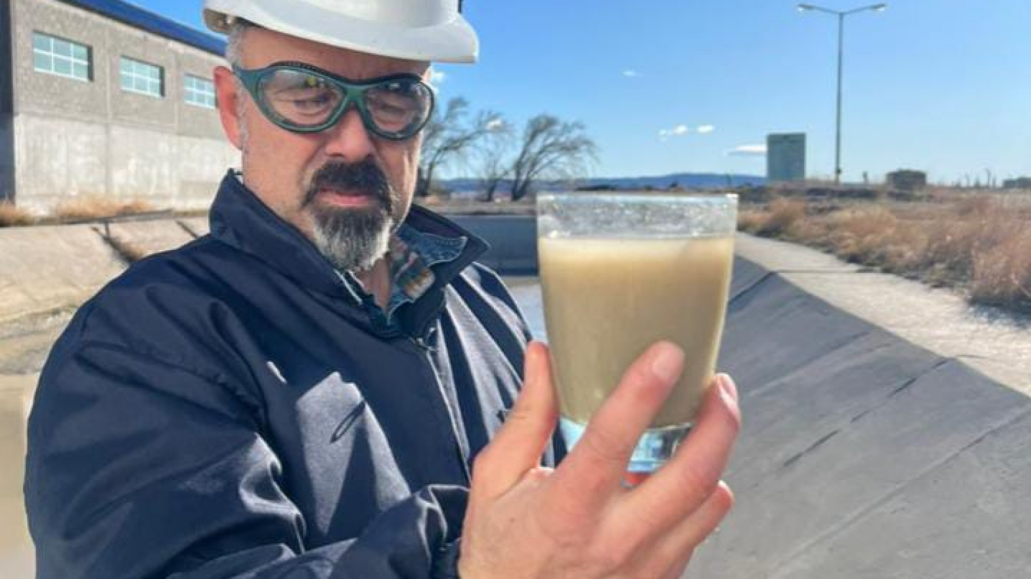 Lago Musters: La turbidez del agua ha superado diez veces los niveles normales