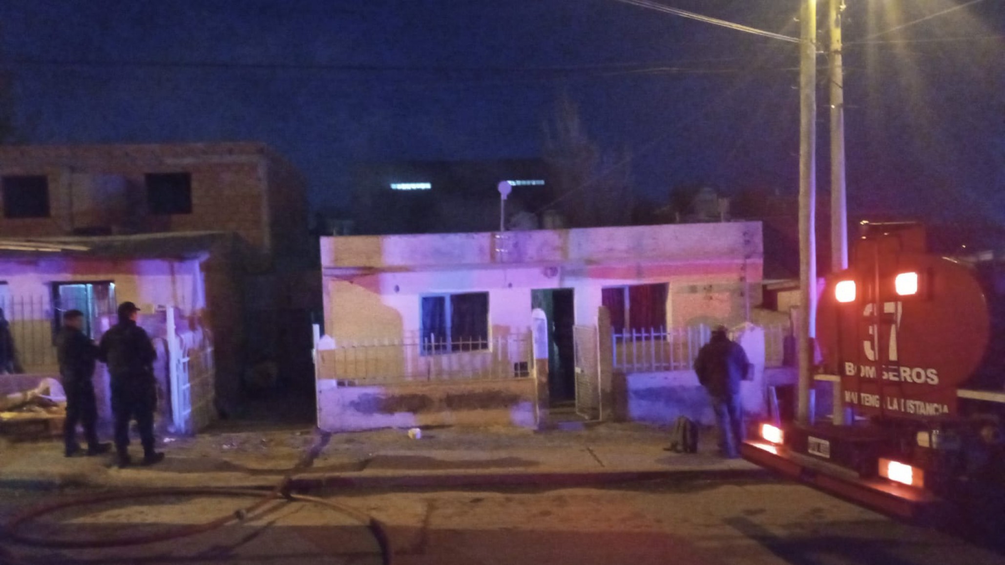 Se incendió una vivienda y se investigan las causas