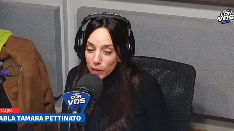 Tamara Pettinato sobre Fernández: "No me acusen a mí, él está siendo acusado de golpeador"