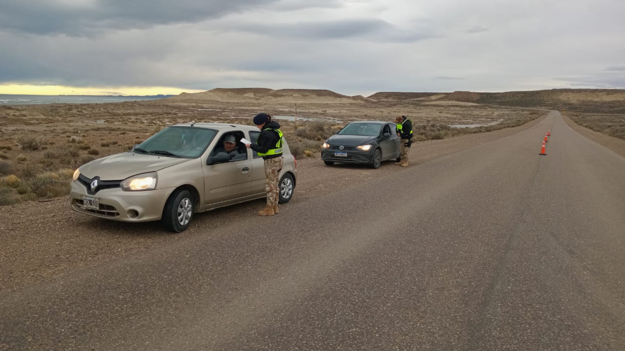 Los detuvieron por portar un arma sin documentación y un camélido sin vida