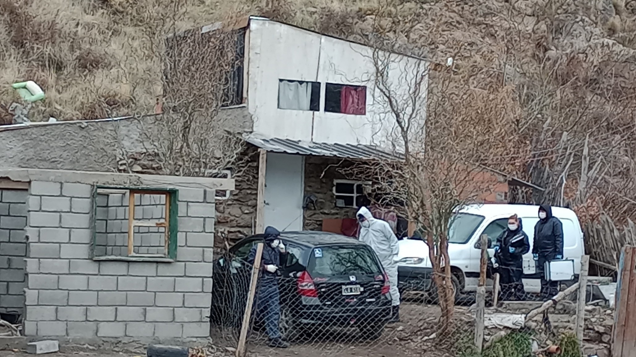 Se entregó el sospechoso del homicidio, es de Buenos Aires y ya tiene antecedentes