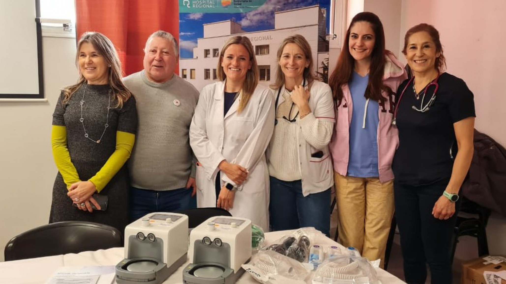 El Hospital Regional ya cuenta con 7 equipos de alto flujo para combatir la bronquiolitis