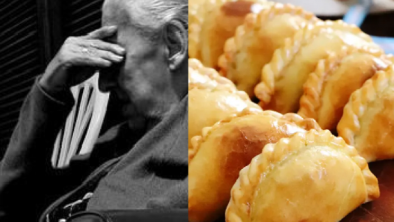 Organizan feria de empanadas para ayudar a una abuela de más de 80 años que no puede pagar los servicios