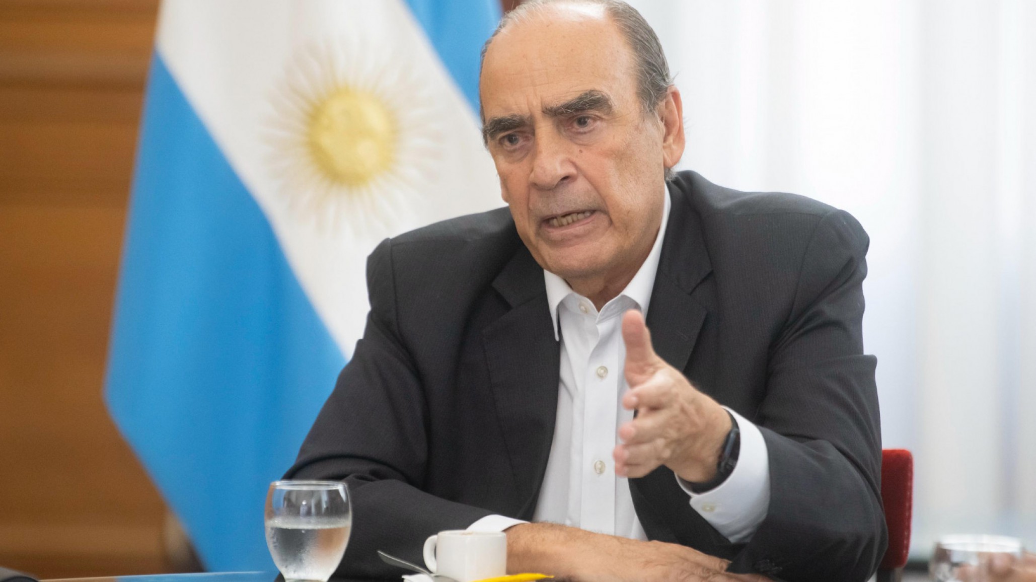 Internaron al jefe de Gabinete, Guillermo Francos