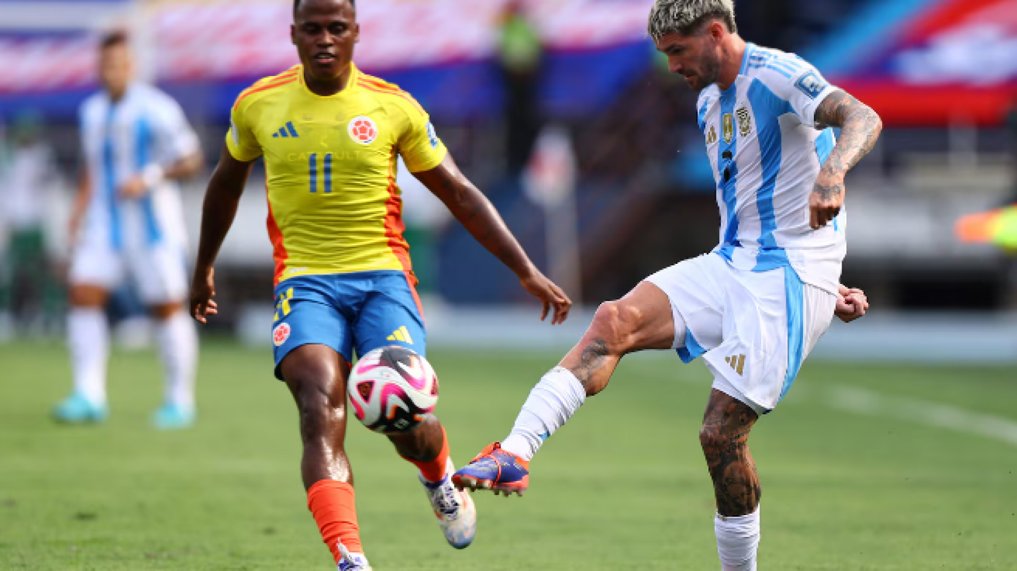 Rodrigo De Paul hizo dos críticas tras la derrota de Argentina ante Colombia