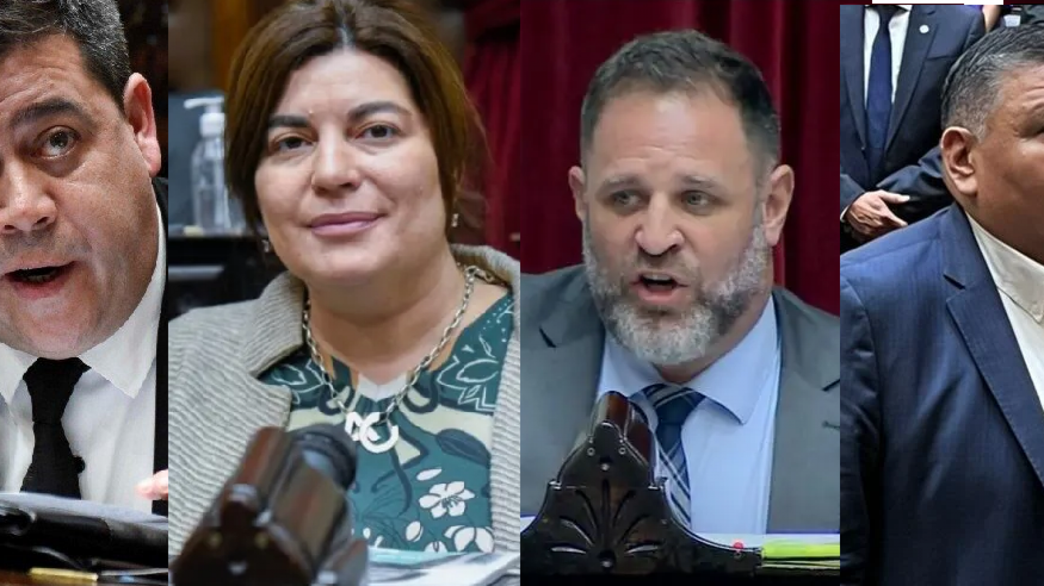 Veto contra los jubilados: El voto de los diputados chubutenses, uno a favor, tres en contra y una ausencia