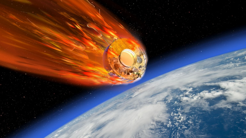 Satélite Salsa regresa a la Tierra tras 24 años y se desintegrará en la atmósfera