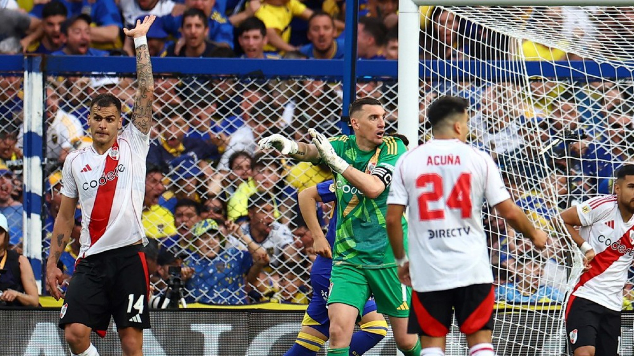 Los audios del VAR en el gol anulado a Boca ante River