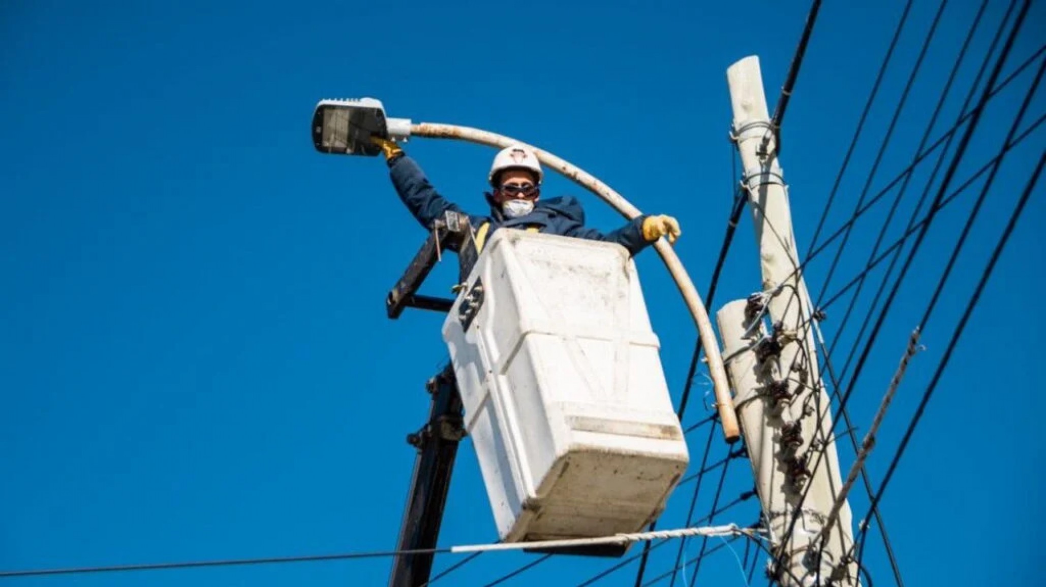 Corte en Avenida del Libertador por trabajos de servicio eléctrico