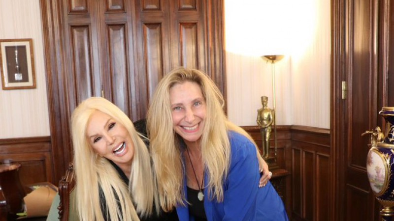 El encuentro de Karina Milei y Susana Giménez en la Casa Rosada: "El día que Thor conoció a la Su"