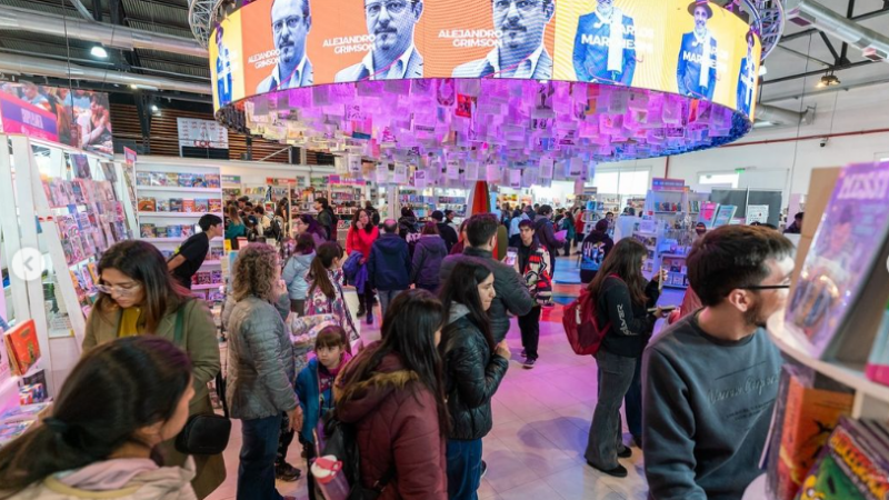 Feria Internacional del Libro: más de 70.000 personas conectadas y 25.000 asistieron presencialmente