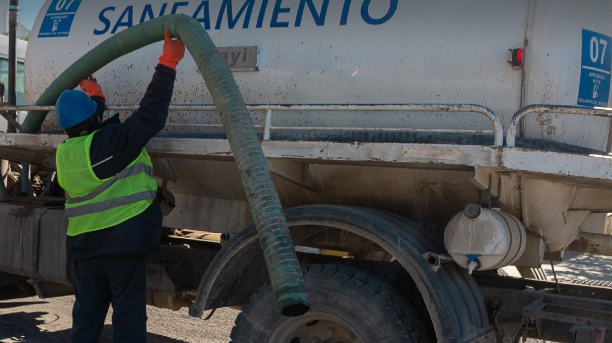 Corte en la calle Bartolomé Mitre por trabajos de saneamiento