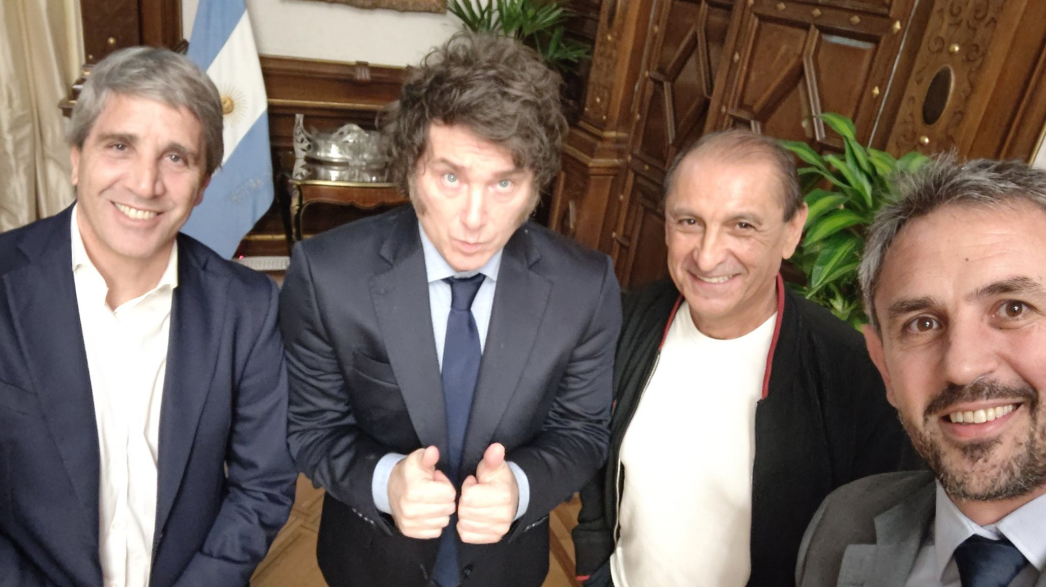 Ramón Díaz se reunió con Javier Milei tras la sorpresiva expropiación de sus tierras en La Rioja