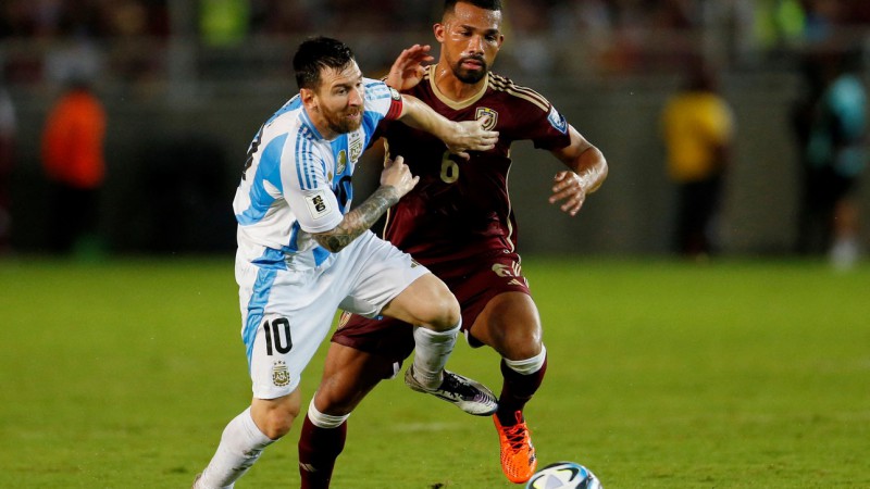Argentina empató 1-1 con Venezuela por las Eliminatorias