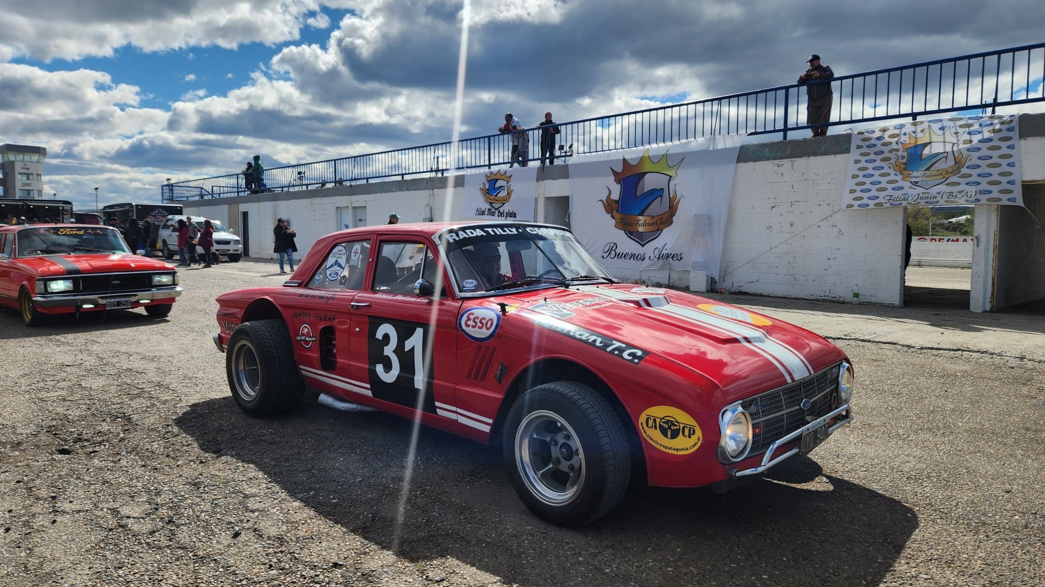 ¡Rugen los motores! El mayor encuentro de Falcon del país se realiza en Comodoro