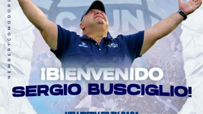 Sergio Rubén Busciglio vuelve a Jorge Newbery como nuevo director técnico