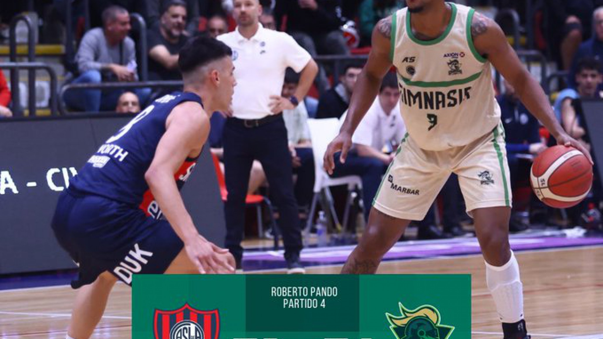 Gimnasia cayó ante San Lorenzo en un final ajustado: 78-74 en el Roberto Pando