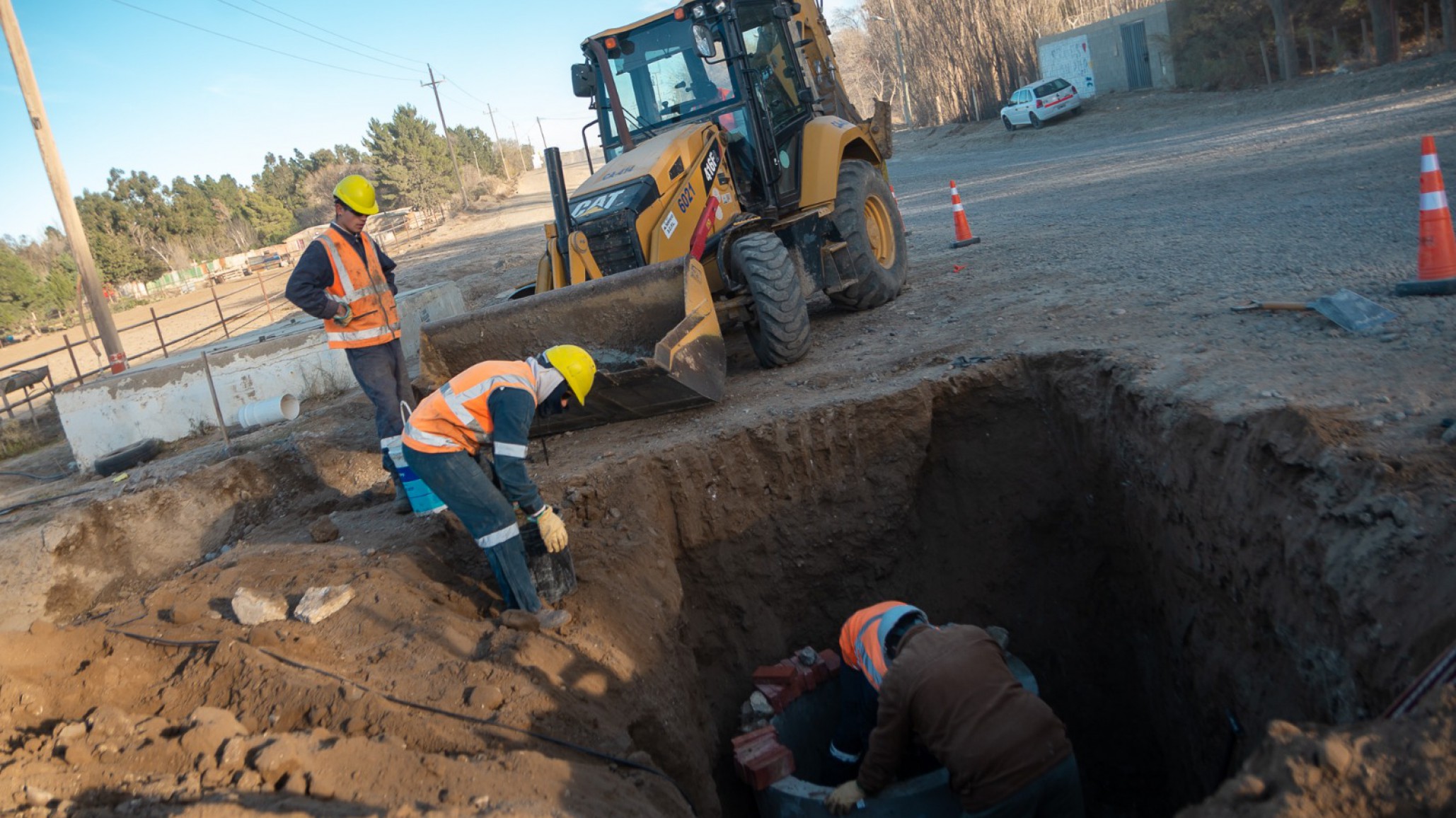 SCPL hizo obras de redes cloacales para mejorar la urbanización y disminuir el impacto ambiental
