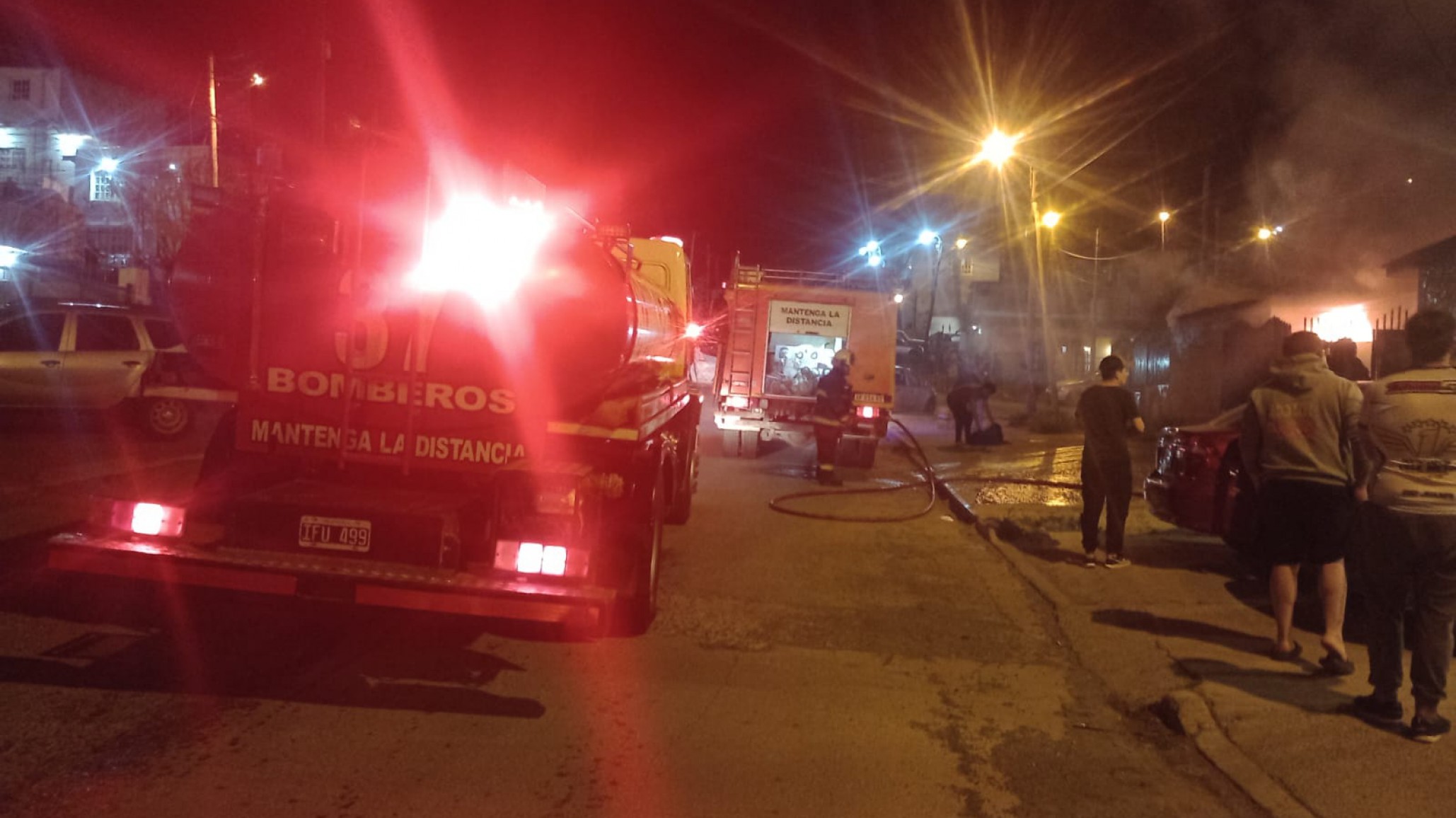 Incendio de vivienda en San Cayetano: propietarios declararon que no habrían apagado bien el fuego del asado