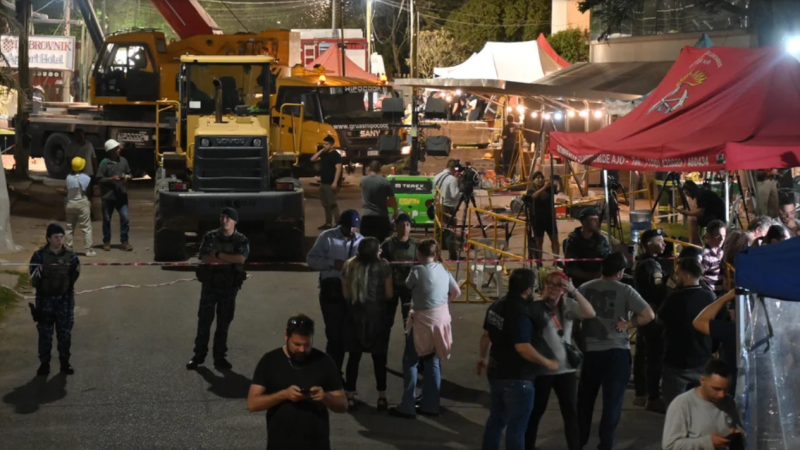 Villa Gesell: continúarán las tareas de rescate durante toda la noche por el derrumbe