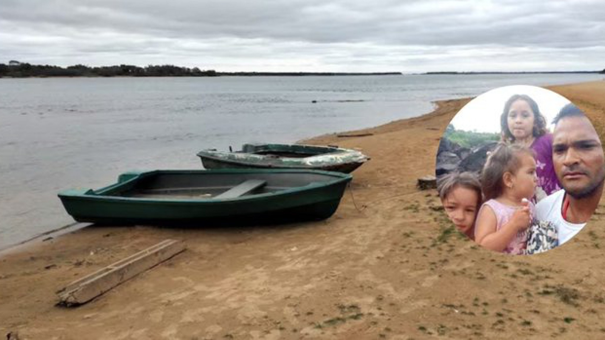 Tragedia en el río Paraná: hallaron los cuerpos de un hombre y sus tres hijas a las que raptó