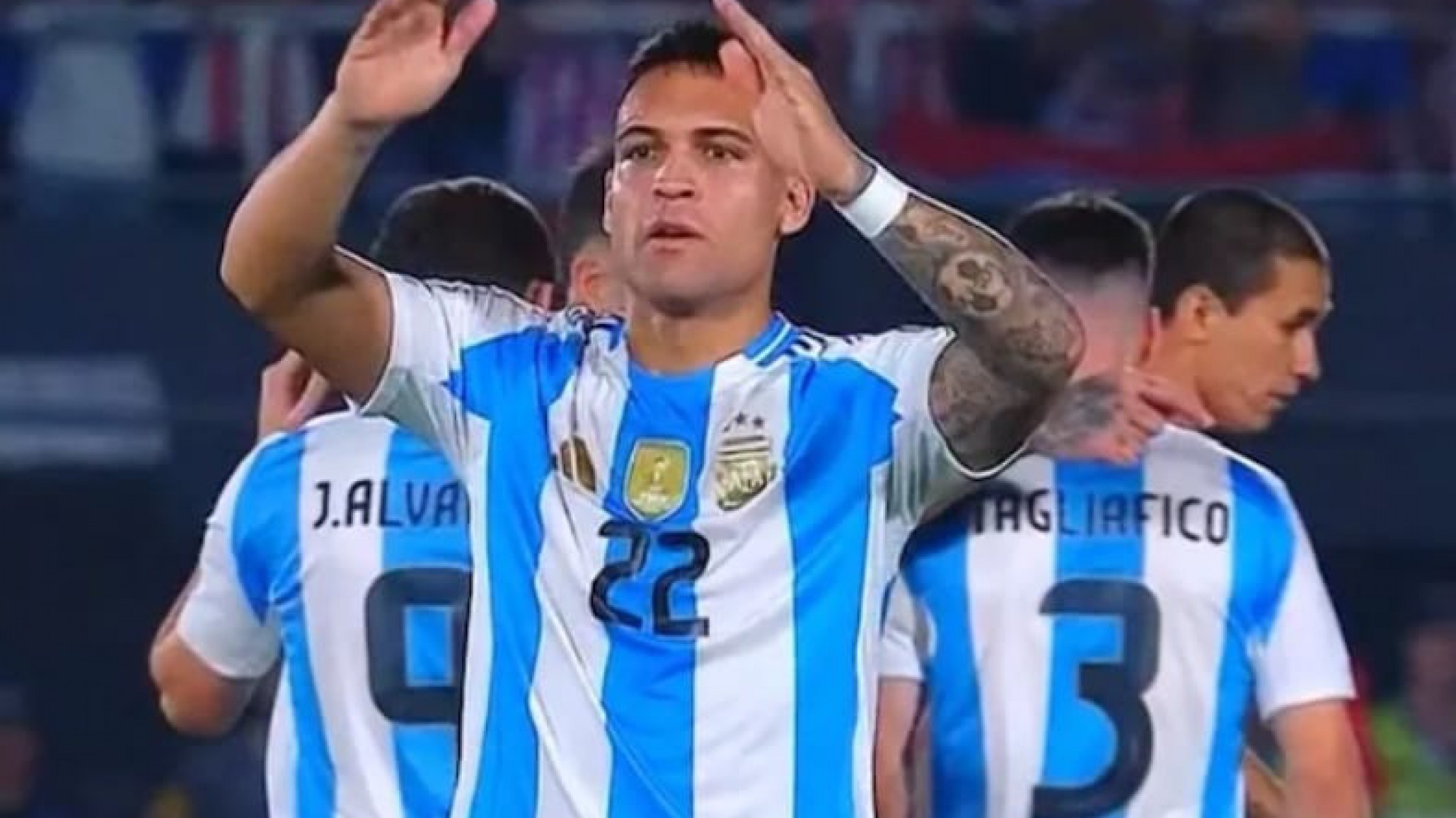 Argentina cayó ante Paraguay: perdió 2-1 en Asunción