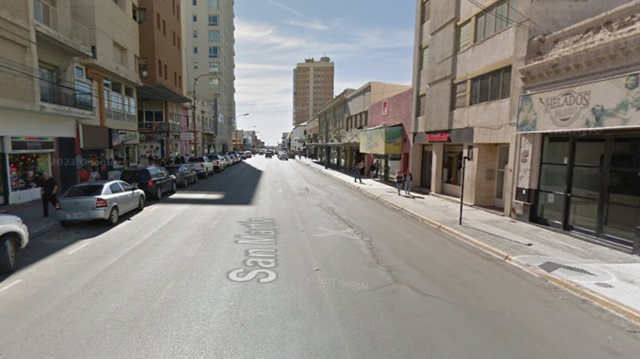 Violento asalto en la calle San Martín: un herido y dos detenidos