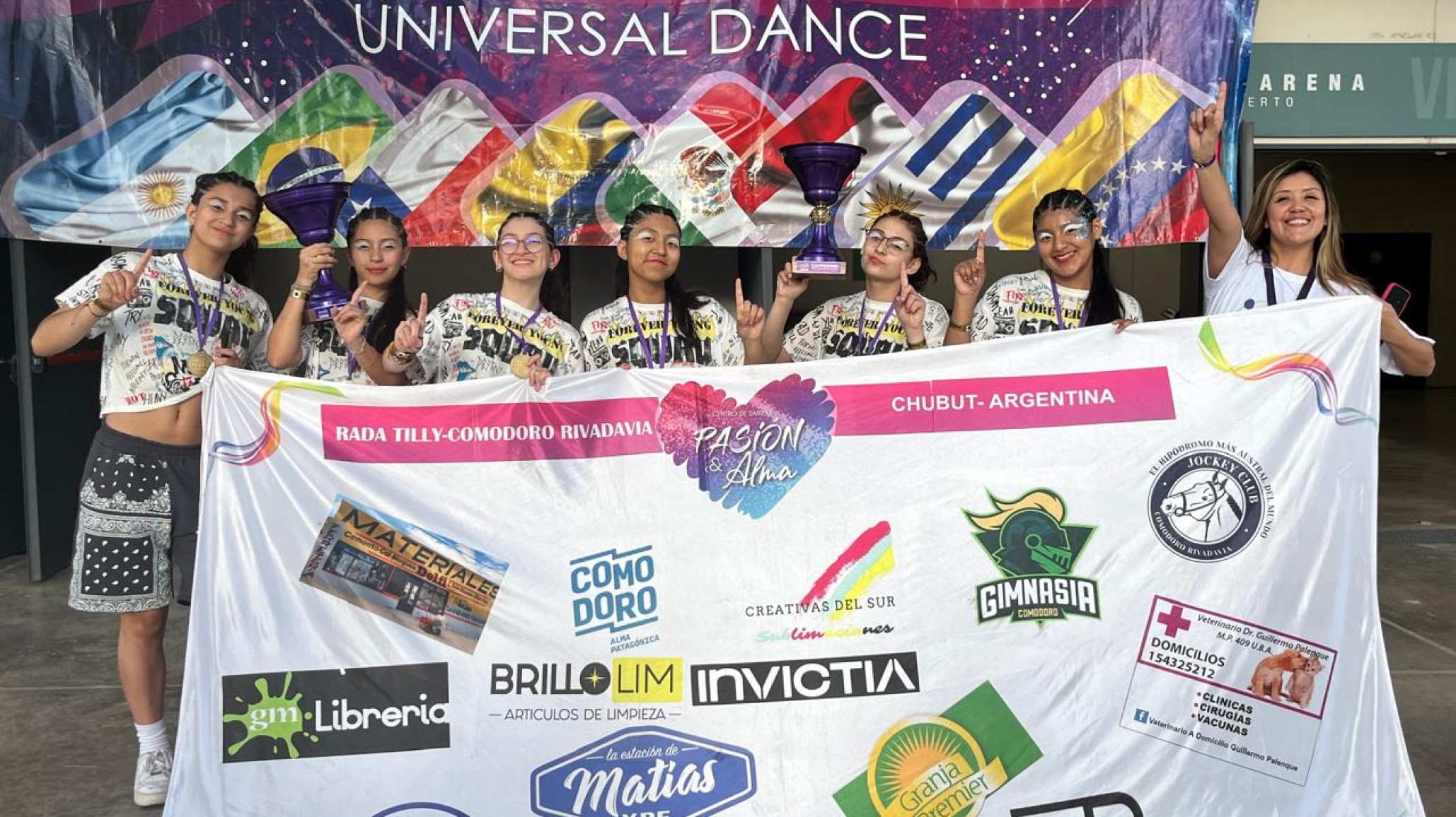 La escuela de danza Pasión y Alma conquistó el Campeonato Latinoamericano