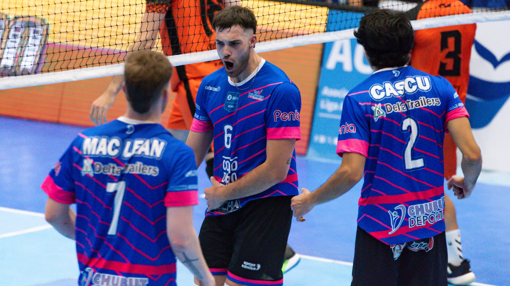 Waiwen le ganó Vélez en el Tour 2 de la Liga de Vóley