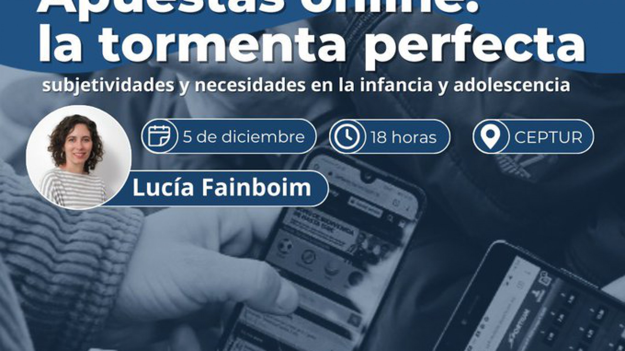 Lucía Fainboim: "Las apuestas online son una tormenta perfecta que impacta gravemente en nuestra sociedad"