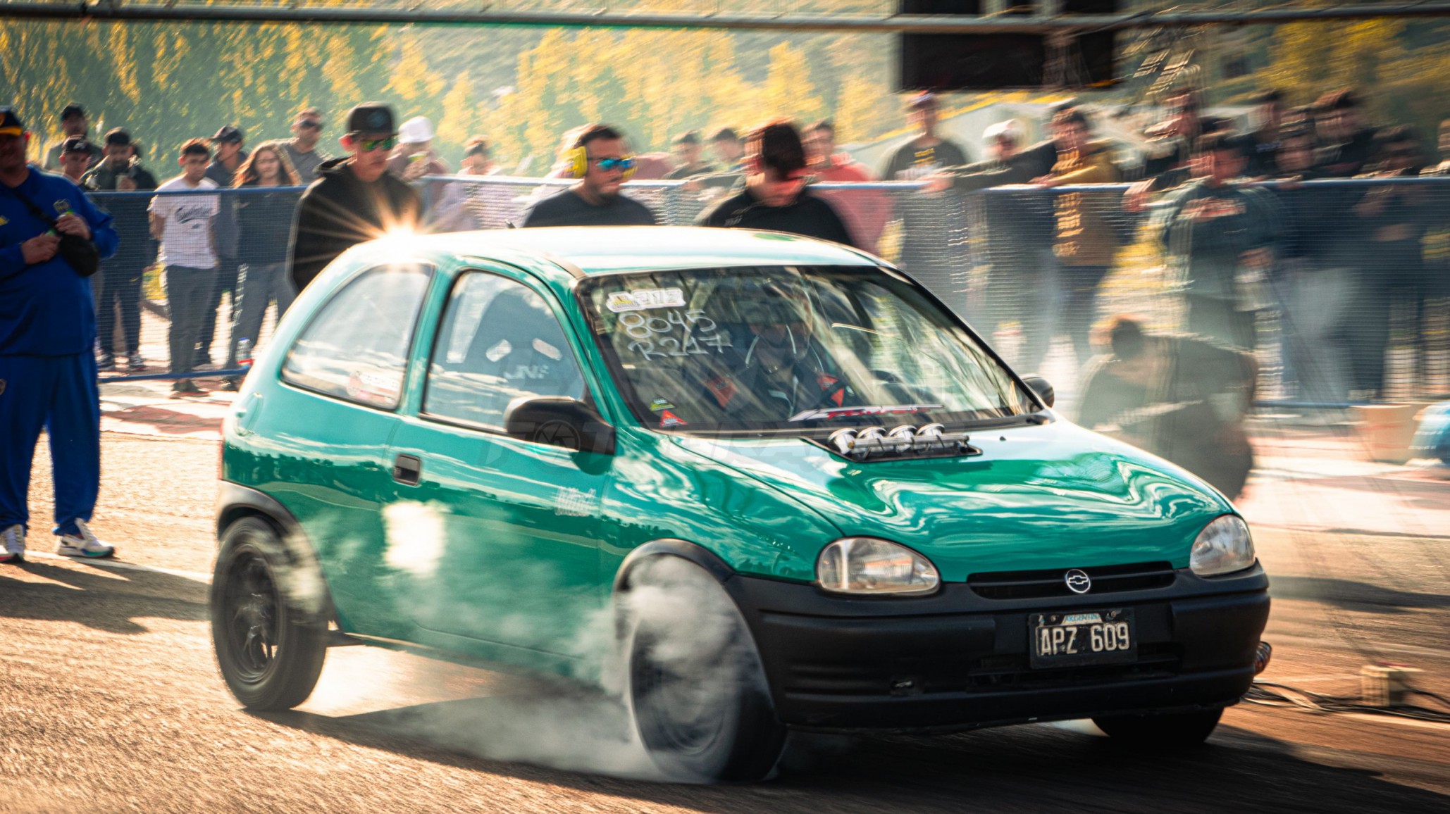 Gran final de picadas en Comodoro Rivadavia: 200 autos en pista