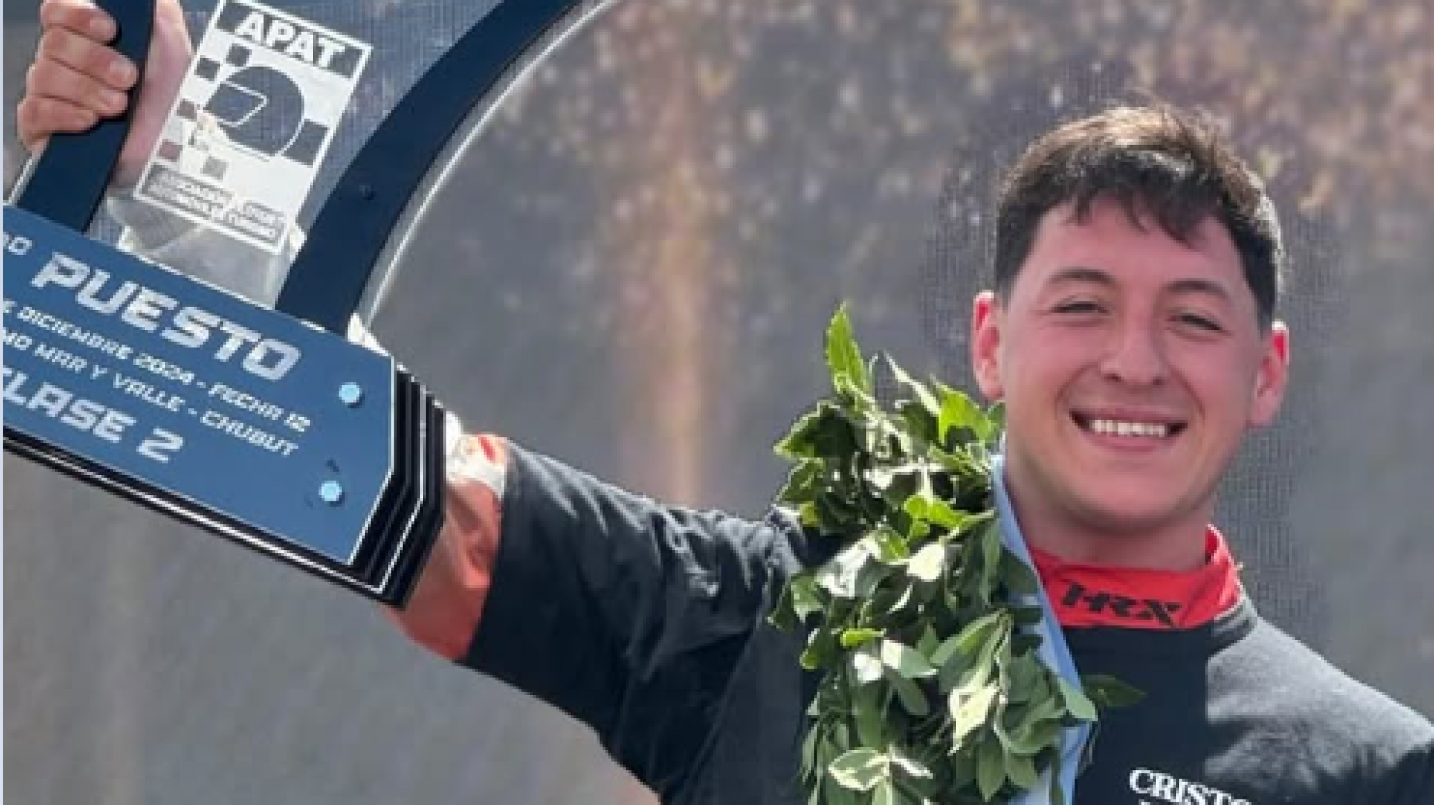 El comodorense Renzo Blotta quedó segundo en el TN de Trelew