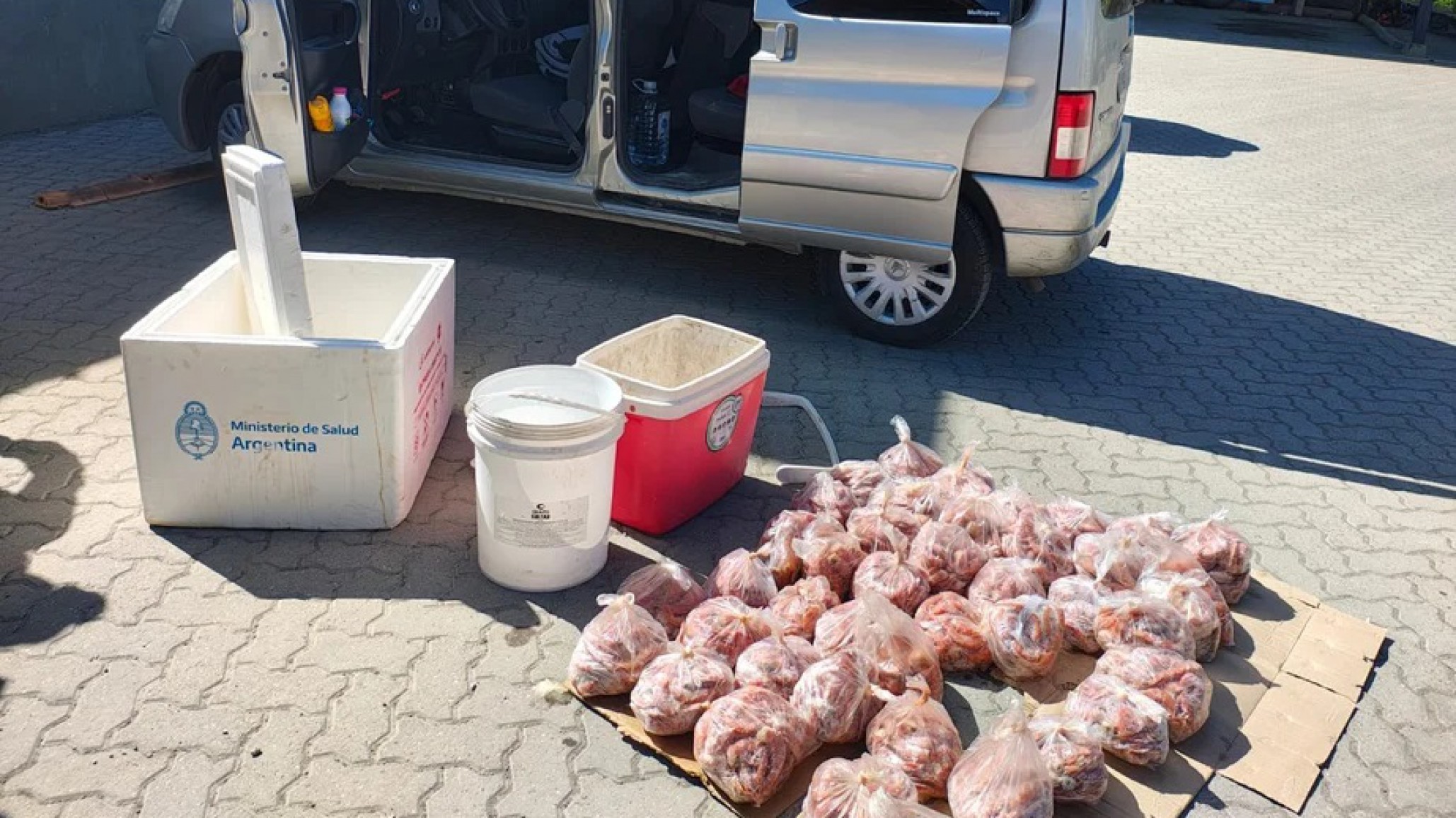 Esquel: Decomisan langostinos en mal estado