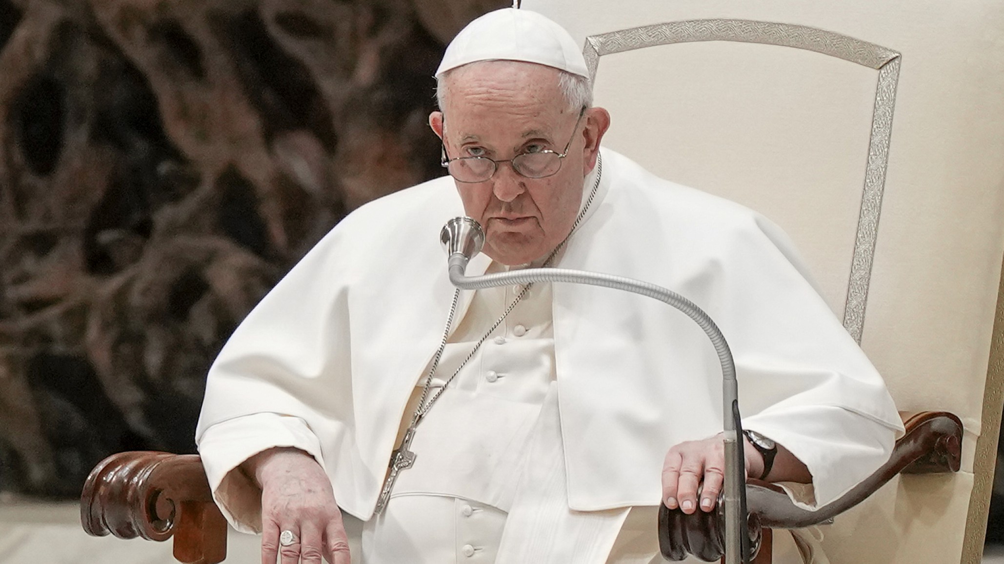 El Papa Francisco pidió paz en Ucrania y Medio Oriente: "Que se callen las armas"