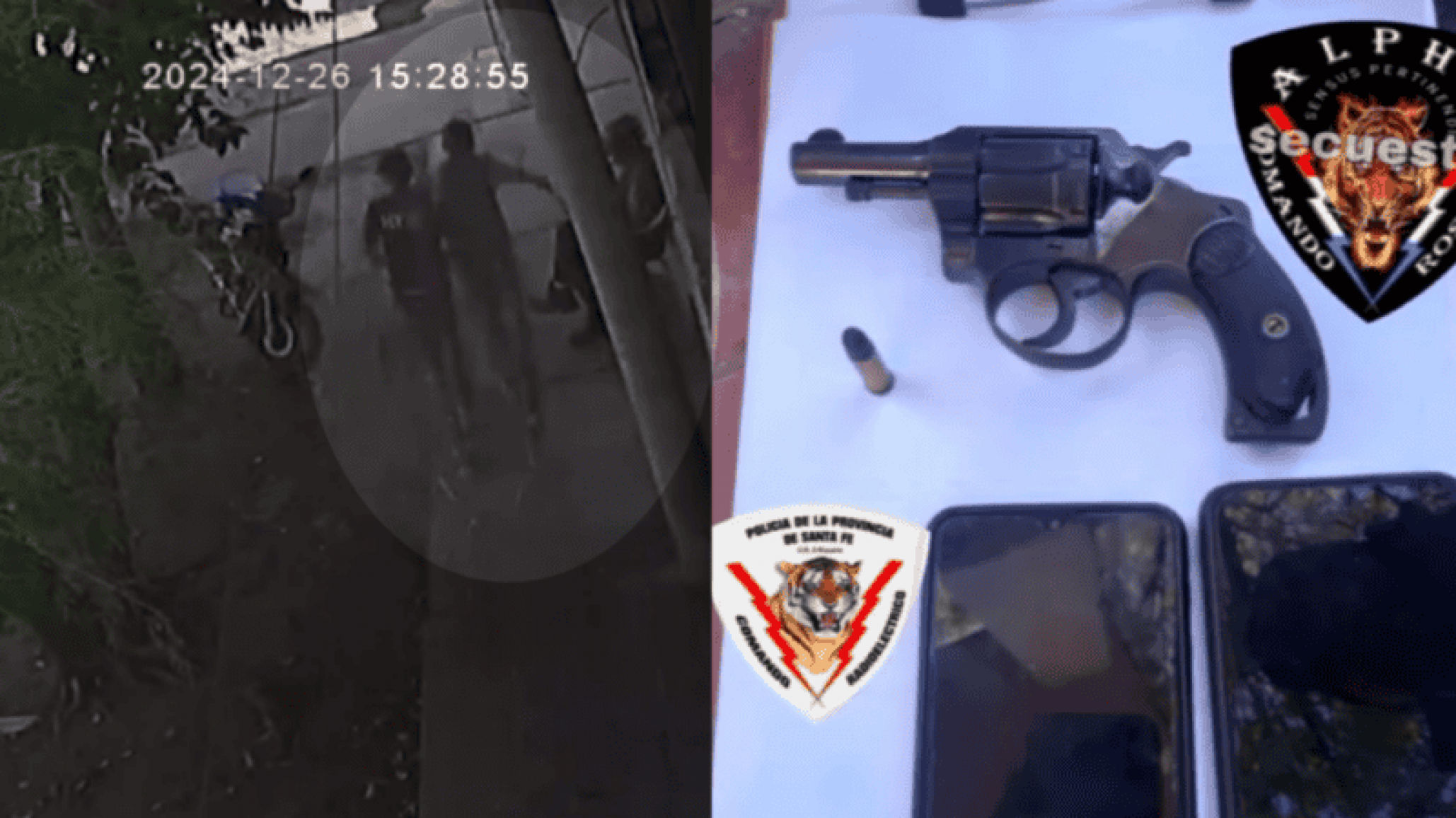 Con 11 años, armado y en bici: robó un celular y los vecinos lo frenaron