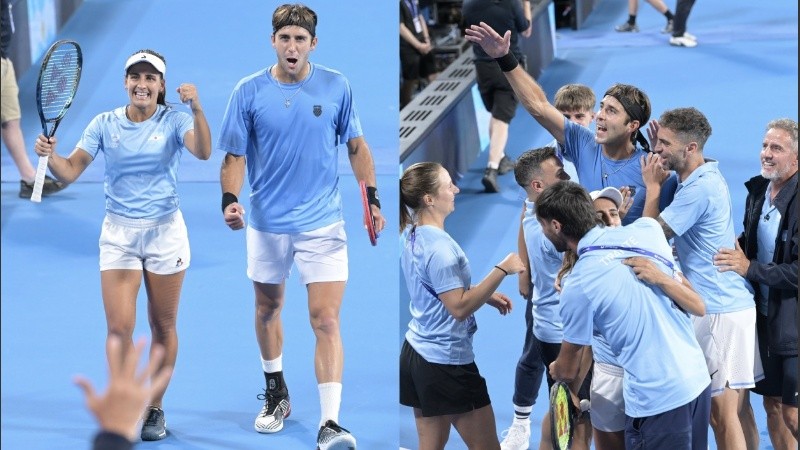 Argentina sorprendió y avanza en la United Cup 2025 tras vencer a Australia