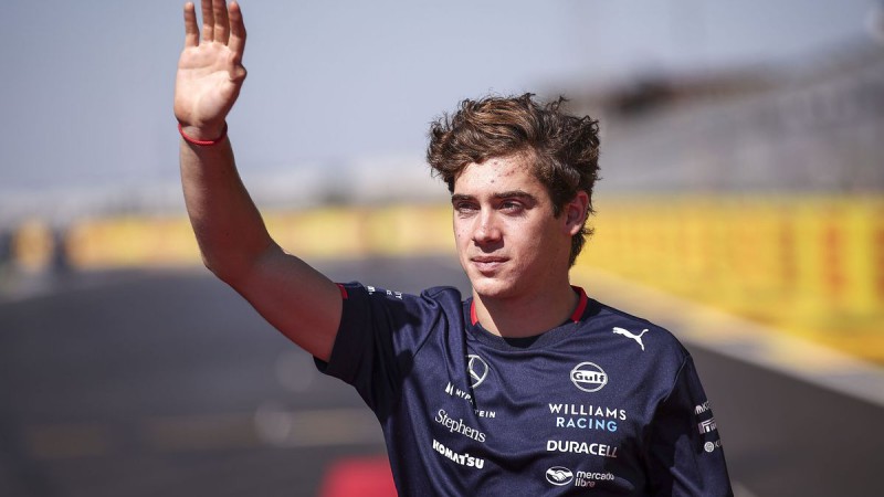 Franco Colapinto marcó el récord de velocidad en la Fórmula 1 en 2024