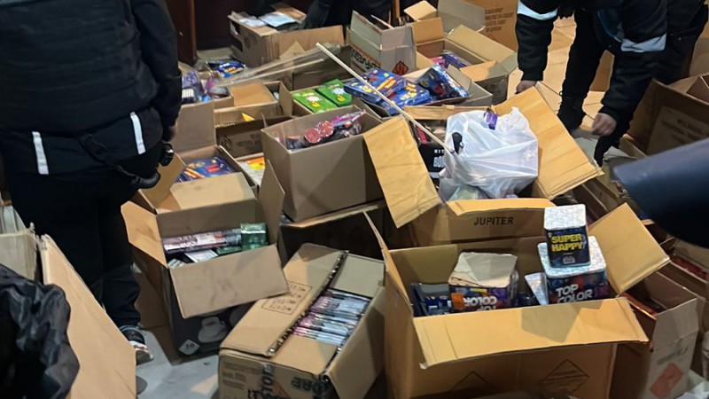 Fredy Vera: "Iniciamos la investigación de oficio tras el gran número de pirotecnia utilizada la noche del 24"