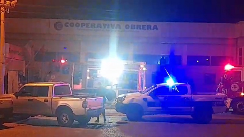 Alarma en Km. 8: Incendio en la Cooperativa Obrera