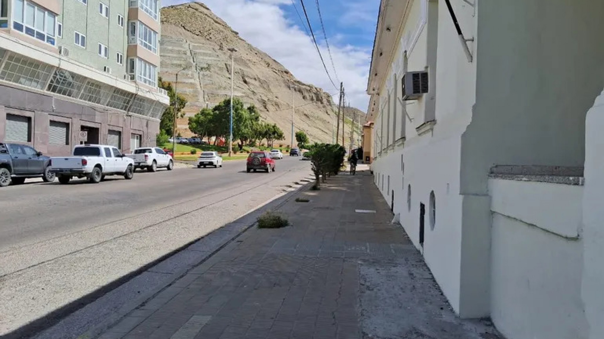 Lunes ventoso y nublado en Comodoro: ráfagas de hasta 70 km/h