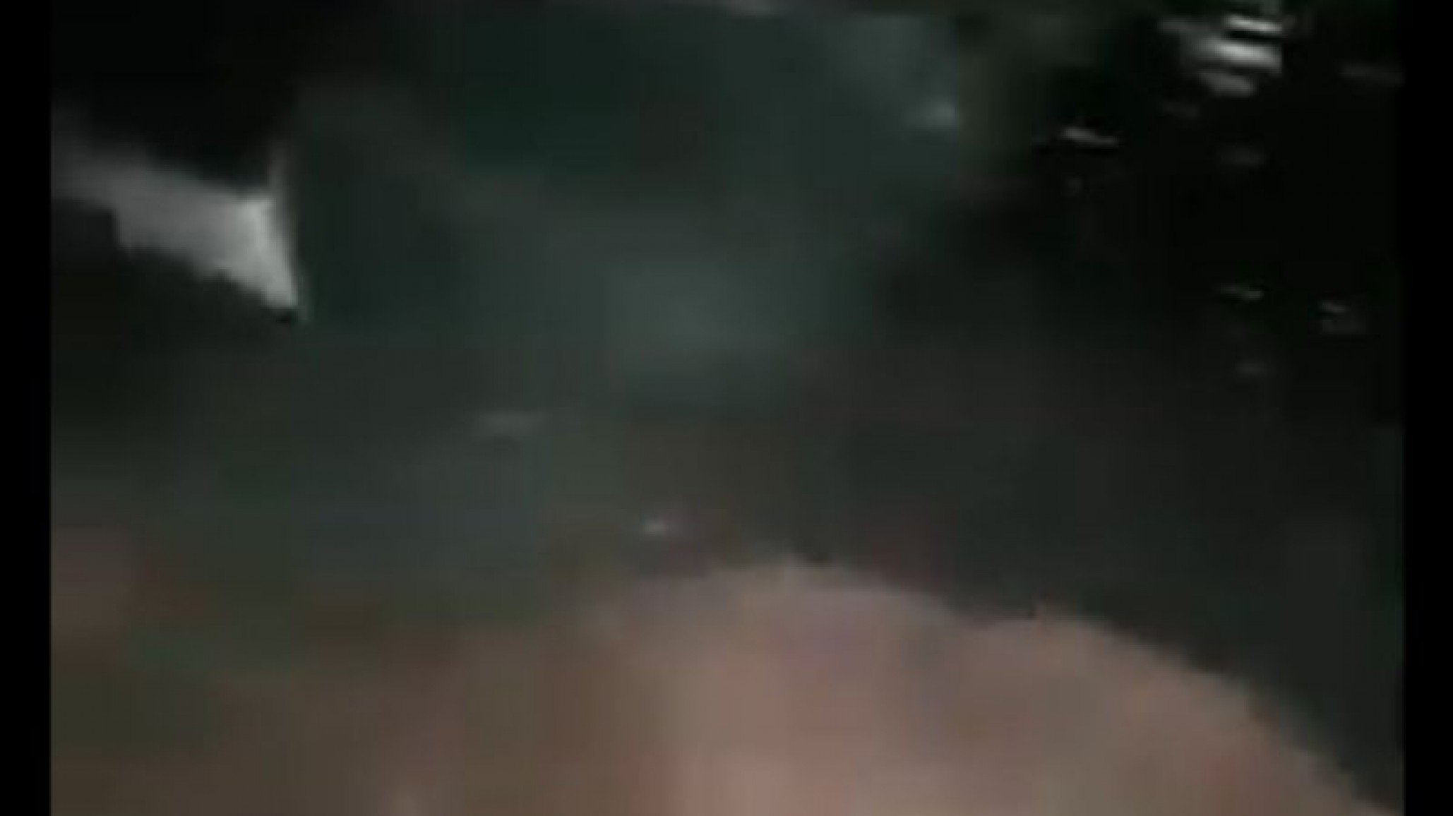 Así está nevando en los alrededores de la ciudad