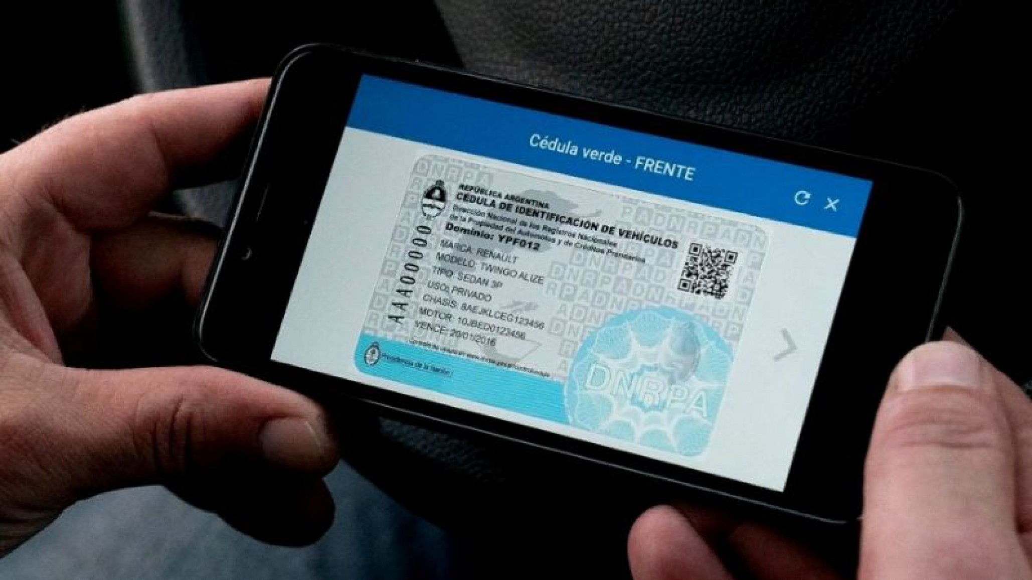 Desde ahora se podrá tener la cédula verde y la cédula azul en el celular