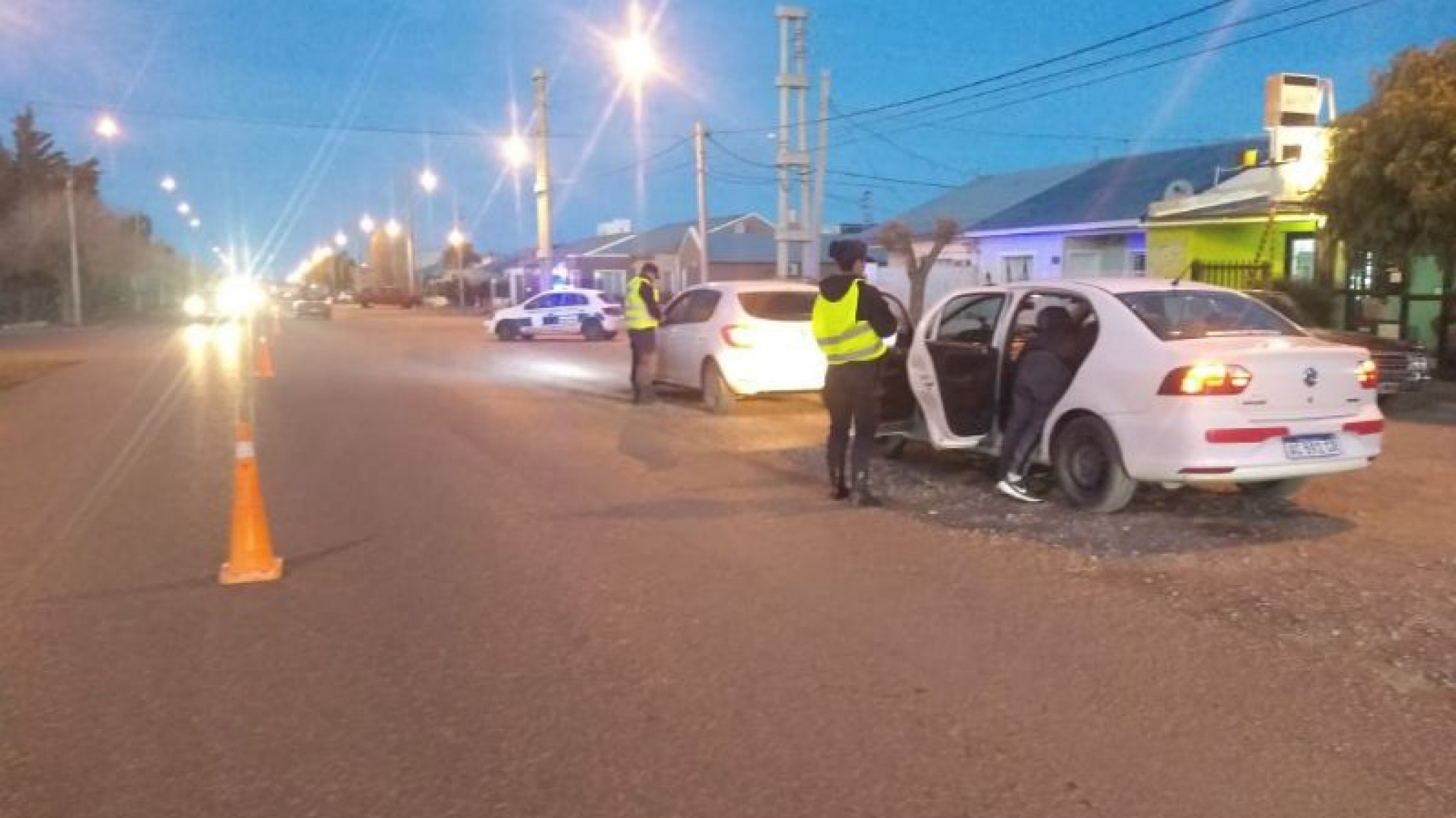 Se realizaron controles de alcoholemia en km 8