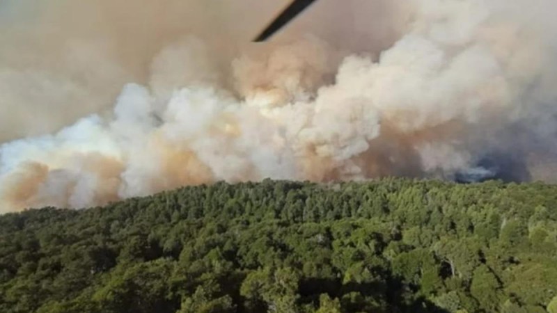 El incendio en Nahuel Huapi consume más de 3.500 hectáreas