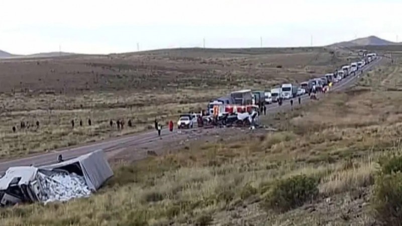 Seis personas murieron en un violento choque frontal en Ruta 9