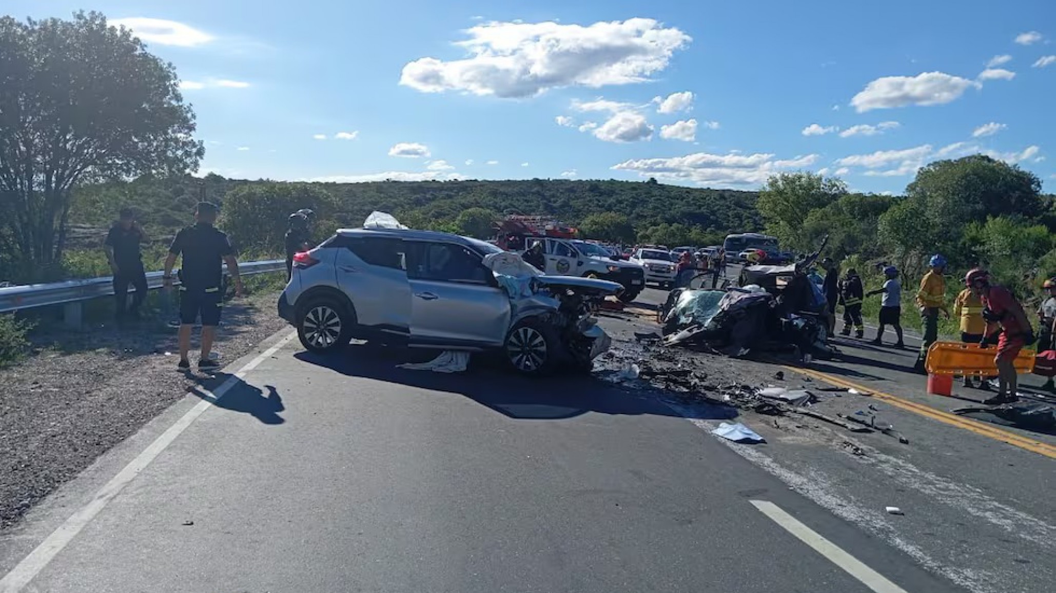 Una mujer rescató al bebé de un año en el trágico accidente en Altas Cumbres: "Escuché el llanto"