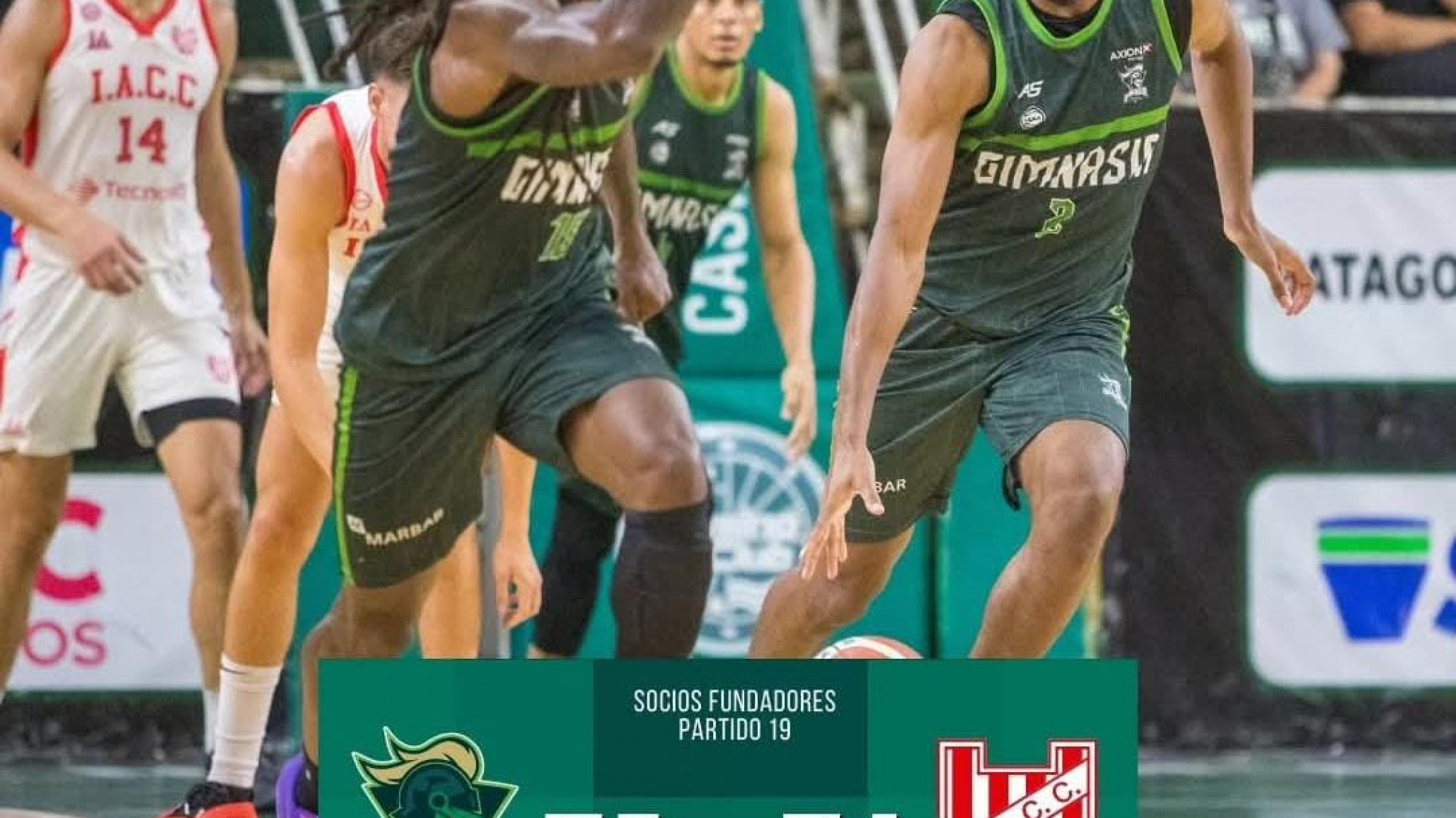 Gimnasia cayó en un ajustado final ante Instituto en el Socios Fundadores