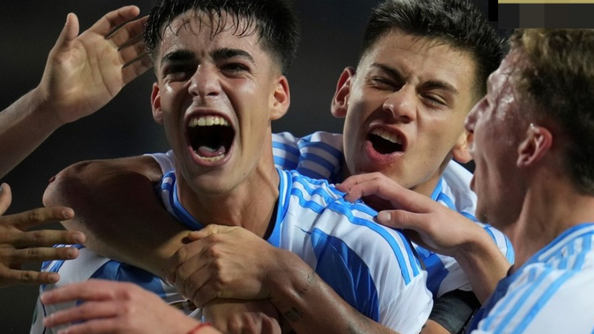Argentina ganó sobre el final y está cerca del Hexagonal del Sudamericano Sub 20